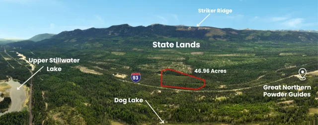 46.96 acres on the Highway 93 corridor, backing state land 6 of 8