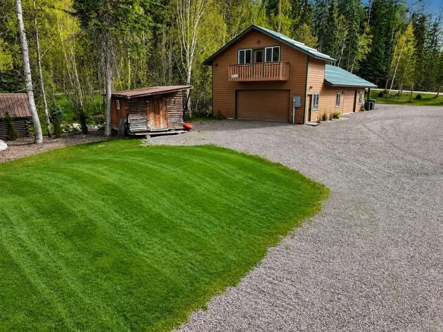 Whitefish Lake waterfront on protected Lazy Bay 12 of 16