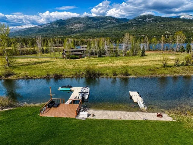 Whitefish Lake waterfront on protected Lazy Bay 15 of 16