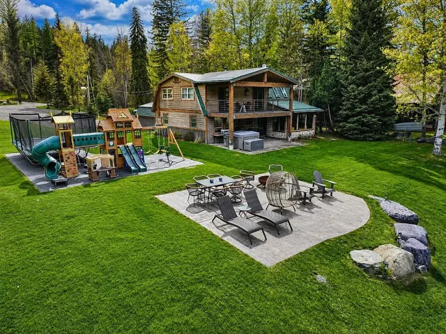 Whitefish Lake waterfront on protected Lazy Bay 3 of 16